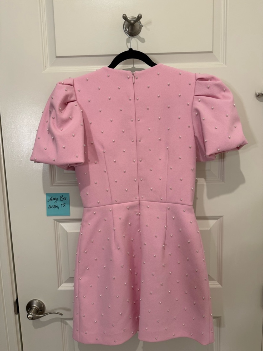 NWT Rebecca Vallance Pink Veronica Mini Dress - Picture 3 of 6